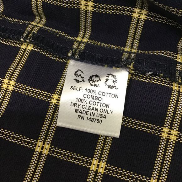 SEA Pleated Skirt Midi Mini Asymmetric Phantom Skirt New Plaid Size 0 - Picture 9 of 12